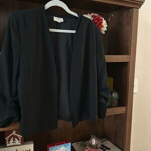 Black business jacket